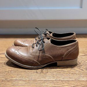 Gravitypope leather oxfords - women's size 36